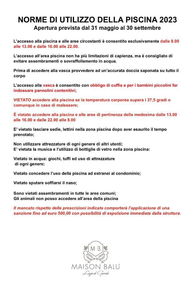 Maison Balu Villa Torri Del Benaco Buitenkant foto